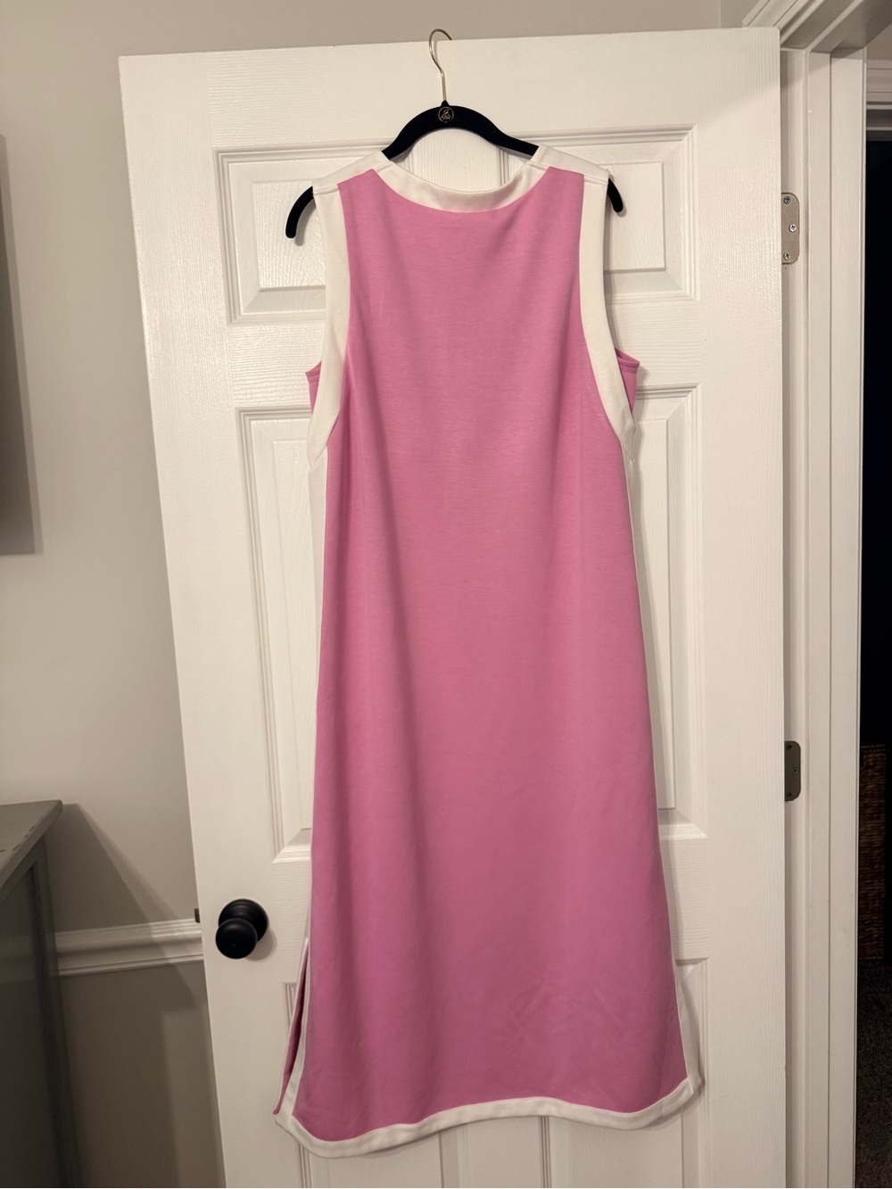 entro Pink and White Sleeveless Dress - Picture 2 of 3